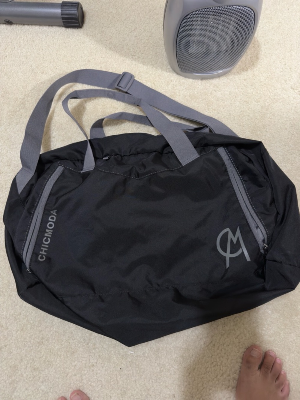 PACKABLE DUFFEL BAG - 40L - CARRY ON LUGGAGE SIZE